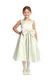 sage Green Flower Girl Dress sage Flower Girl Dresses sage Green Wedding 5-6 Graduation 6-7 Formal Party Size 6 Vestidos para niñas de 6 años Elegantes para graduación 6t Pascua niñas