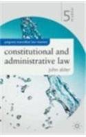 Constitutional And Administrative Law