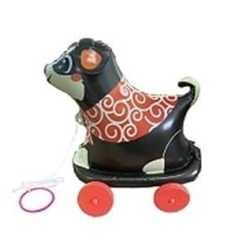 Amazon | おさんぽわんわん 6色展開 子供用玩具 お散歩わん