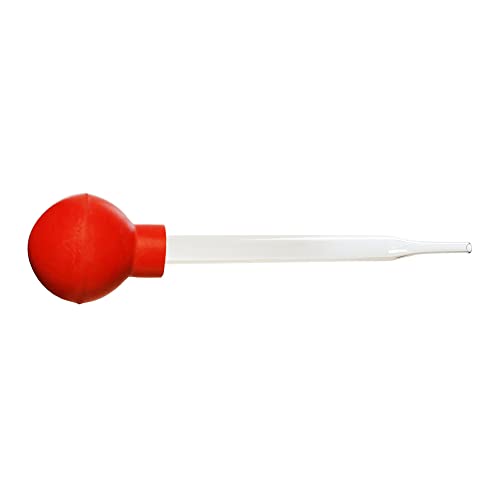 Pipette à goutte 1601-4 tube transparent compte-gouttes fluide de 4 po