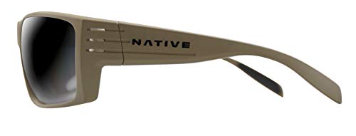 Native Eyewear Griz Sunglasses, Desert Tan Frame/Gray Lens, 66 mm3