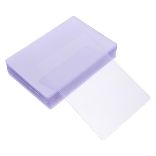 Pochettes rigides plastique B6 rangement carte postale et étui photo anti-UV
