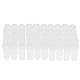 50Pcs Probendöschen Kosmetik, 5ML, Kleine Plastikdosen mit Deckel, Klare Reiseflaschen Leere Plastikflaschen