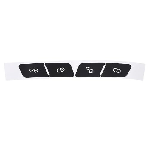 Autocollants de réparation bouton de fermeture Mercedes W176 avec icônes translucides