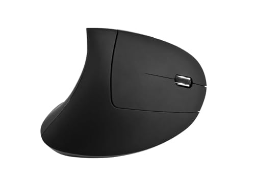 Souris ergonomique sans fil verticale avec récepteur USB pour ordinateur de droitier