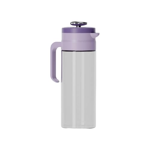 Pjeghbvop Dispensador de bebidas multiusos de 1500 ml con cierre seguro, cristal de alta temperatura para infusiones de té y fiestas