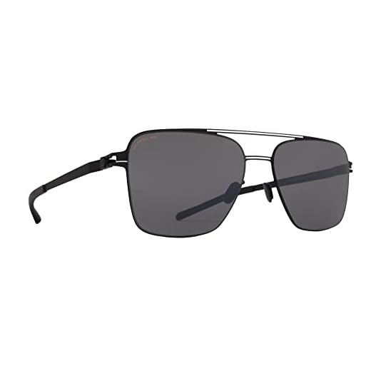 Mykita Gafas de Sol BERNIE Black White/Black 56/16/150 unisex
