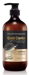 Gold Caviar Keratin Queen 800ML organic vegan oil natural shampoo & Conditioner for black curly hair (Red Pomegranate shampoo & Conditioner)