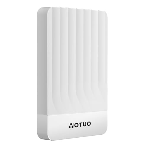 Image of YOTUO 1TB External Hard Drive, Portable Storage Expansion HDD, USB 3.0 & USB-C for PC, Mac, Desktop, Laptop, Smartphone, PS4, Xbox One, Xbox 360, Office & Game, White