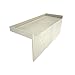 Tile Redi USA- Redi Bench RB4412-KIT Tileable Shower Seat- Flashing Included 40" Width x 12" Depth, Fits 40 Inch Wide Base- Yellow Polyurethane