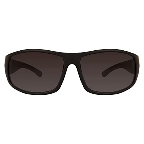 Piranha Eyewear Caspian Sport Sunglasses in Black with Gray Lens2