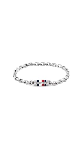 Tommy Hilfiger Jewelry Mens Chain Bracelet in Stainless Steel - 2790652S