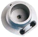 Eder Flag Flagpole Truck ST-1-34 (Cap Style) for 1-3/4" top - Satin Finish