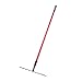 Bully Tools 92369 18" Stone Rake with Long Fiberglass Handle