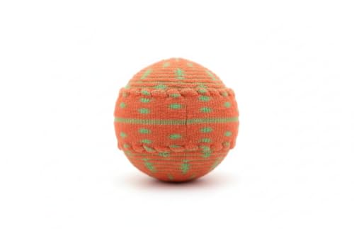 Joshi Cloth Cricket Ball (Original) | Woolen Soft Ball for Gully/Street Cricket & Practice | Durable, Lightweight, All-Weather, High-Visibility Colors | Single Piece (Orange)