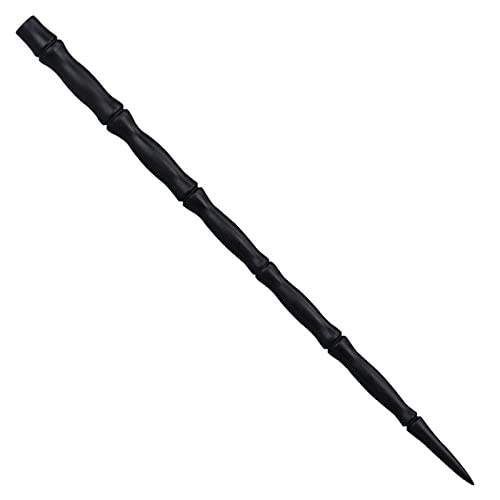 qbodp Black Wooden Hair Sticks for Buns Bamboo Shape Hair Chopsticks Simple Hair Pins Stick Traditional Classical Chopsticks Hair Accessories for Women Thick Hair