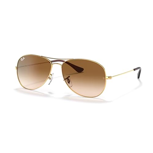 Ray-Ban RB3362 COCKPIT Aviator Sunglasses For Men +BUNDLE with ACCESSORY EYEWEAR KIT