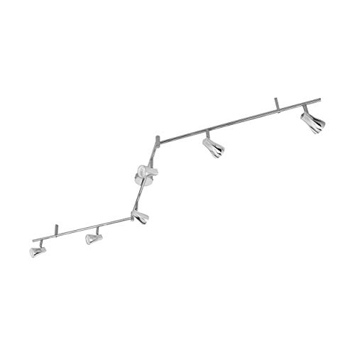 Preisvergleich Produktbild EGLO TIBERIO Spot, Deckenleuchte 6-flammig, Stahl, 3 W, chrom