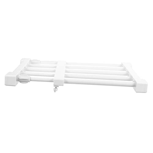 BUGUUYO Space-Saving Closet Racks Telescopic Storage Partition Tension Shelf Organizer Easy Install