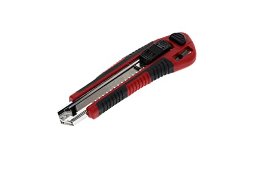 GEDORE red Cutter avec 5 lames de rechange, Largeur 18 mm, Compact, Lames sécables, Métal, Utilisable à une main, Longueur 175 mm, R93200018 Cover