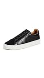 GREATS Men's Royale 2.0 Leather Slip-on Sneakers, Black, 8 Medium US