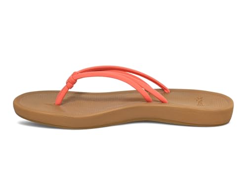 Image of Sanuk Womens Cosmic Sands | Water Resistant Flip Flops for Women | EVA Footbed With Arch Support | Women's Beach Sandals