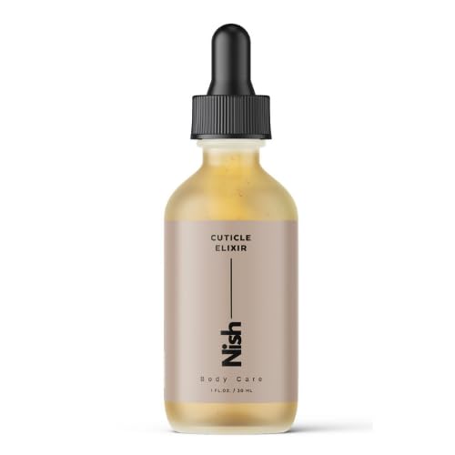 Cuticle Elixer-Hydrating Cuticle Oil for Dry Cuticles and Nails, Nourishing Nail Oil Treatment for Stronger Nails, Cuticle Repair and Nail Growth Support (1 fl oz.)