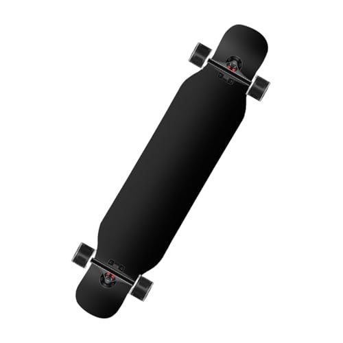 Colcolo Monopatín Completo Con Cubierta Cóncava De Doble Patada, Longboard Elegante Para Deportes Al Aire Libre Con Tablas De Skate Estándar Ligeras Para, Negro Colcolo Monopatín Completo Con Cubierta Cóncava De Doble Patada, Longboard Elegante Para Deportes Al Aire Libre Con Tablas De Skate Estándar Ligeras Para, Negro