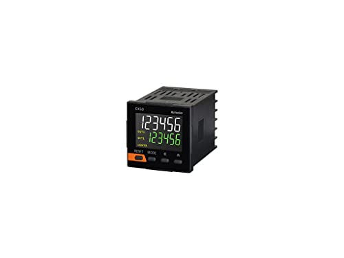 Compteur AUTONICS CX6M-1P2 double LCD pour une gestion précise temps et impulsions