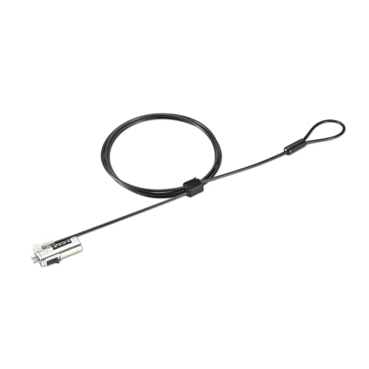 Kensington Combination Laptop Lock for Standard Security Slot, Resettable (K60213WW)