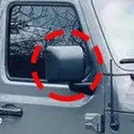 Boîtier de rétroviseur droit pour Jeep Gladiator finition premium - 5