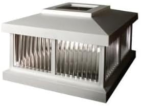 LZM625W Mailbox Post Solar Cap - White