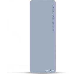 Lindywell Pilates Yoga Workout Mat Non Slip 6mm, 8mm, 10mm Thick - 6ft x 26in