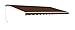ALEKO AW12X10BROWN36 Retractable Patio Awning 12 x 10 Feet Brown