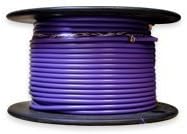 Lawrence Marine 14 AWG Tinned Marine Primary Wire Made in USA (Purple, 250 Feet)