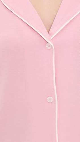 Image of Eberjey Gisele Classic Women's Pajama Set | Long Sleeve Shirt + Long Pants