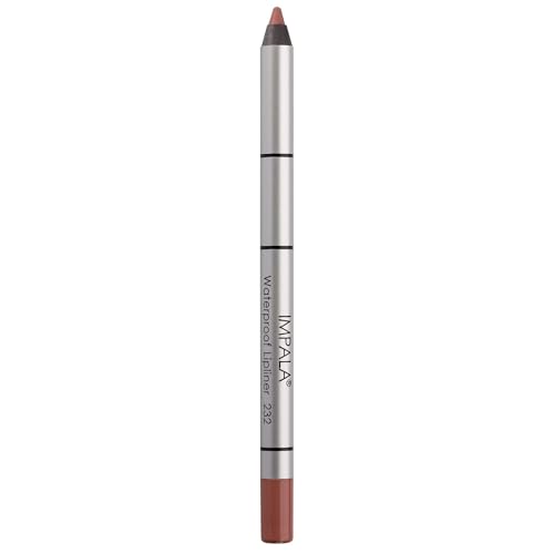 IMPALA | Wasserdichter Cremelippenstift in Blasses Nude 232 | Dauerhafter Lippenkonturenstift | Wasserdichter Lippenstift | Lang anhaltender Lippenkonturenstift | Volumeneffekt