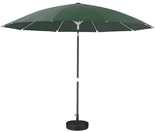 CLSDRZC Parasol de 9 pies para jardín, sombrilla independiente de patio con manivela e inclinación