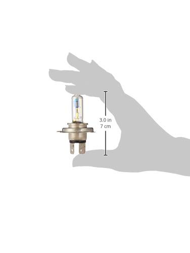 Image of UNO Minda H4-5010 H4 P43 12V 100 /90W Gold Head Light Halogen Bulb for Fog & RAIN-Quartz Glass