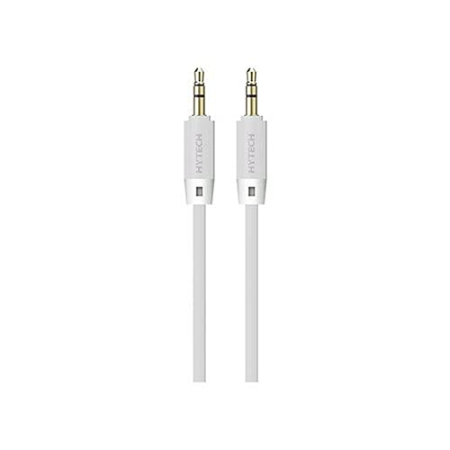 Hytech HY-X70 kabel audio stereo 1 m, 3,5 mm, biały