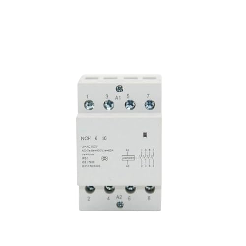 Contacteur AC NCH8-63A 2NC pour automatisation de chauffe-eau en heures creuses