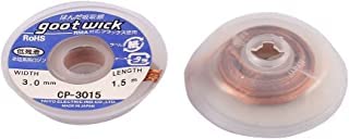AUTO BOTIX Desoldering Wire Solder Remover Wire Roll Desoldering Wick Copper Wire Length-39 Inches, Width-0.093 Inches|(Pack of 2) (B0BFN3R4VX) Amazon Price History, Amazon Price Tracker