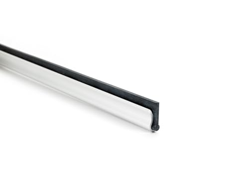 Image of Moerman Aluminum Channel with Rubber Included-Lightweight and Balanced - Fits Most Standard Handles, Use on Cleaning Windows, Mirrors, and Shower Doors 18 Inch