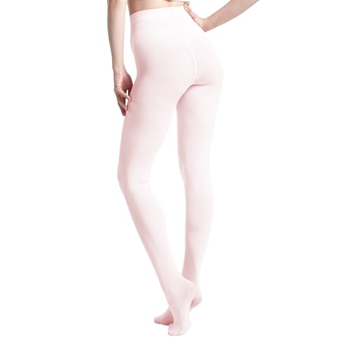Image of MATHACINO Women's 80D Solid Color Soft Semi Opaque Pantyhose Colored Tights High Waist Womens Tights