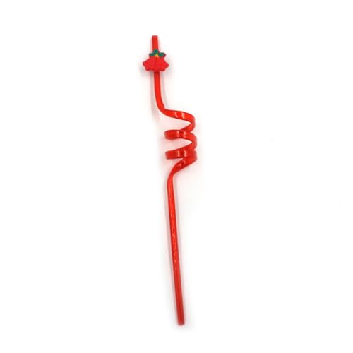Pitillos desechables para fiesta navideña, 10 piezas miniatura 4