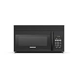 CONTOURE RV Over-the-Range Convection Microwave Oven: 1.6 Cu.Ft. | 1000W | LED | Express Cooking | Ventilation System | Black | RV-450BK-OTR