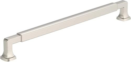 Amerock 10-1/16" Stature Satin Nickel Drawer Pull