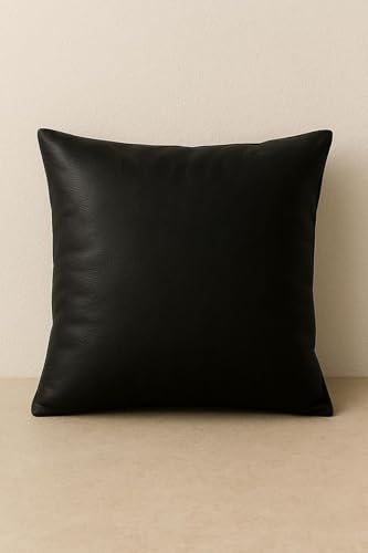 Image of Bean Bag Cover for Adults & Kids with Side Pocket - Soft Cover, Versatile for Living Room, Bedroom, Gaming & Relaxation | Cover Only (Free Pillow, No Beans) (Black, XXXL)
