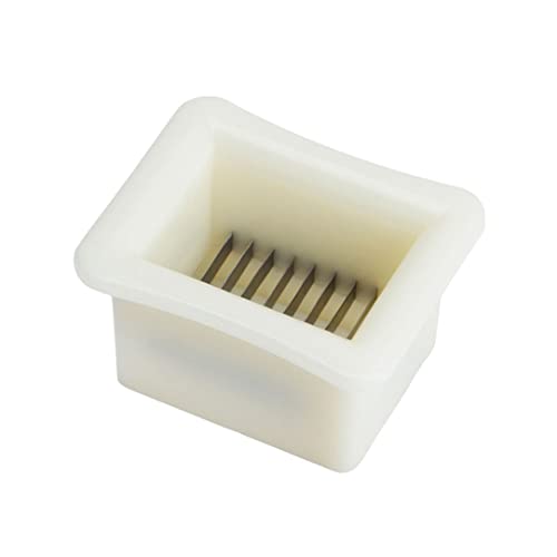 MOUNTTU Stangenbohnenschneider, Bohnenschneider mit Edelstahlscheibe, Bohnenschnurentferner, Küchenhelfer, Bohnenschneider, Bohnenschneidegerät, Küchenwerkzeug, tragbarer Bohnenschneider