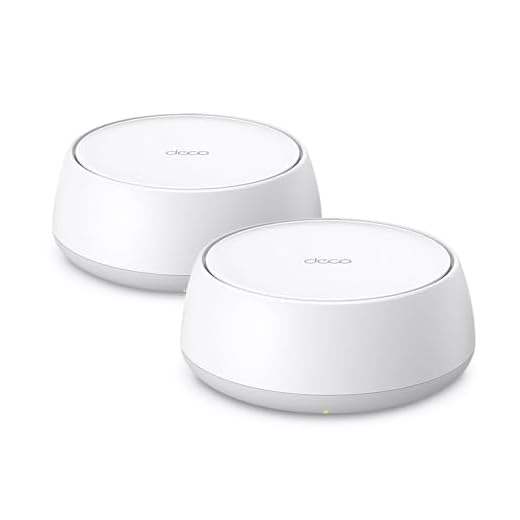 TP-Link Deco BE22 (2 un.) Sistema Wi-Fi 7 Mesh para casa toda Dual Band BE3600, 3 un. cobrem até 600 m², 150 dispositivos, 2 portas gigabit, instalação por app Deco, Mesh com IA, Homeshield